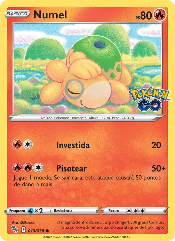 Numel Pokémon GO 013/78
