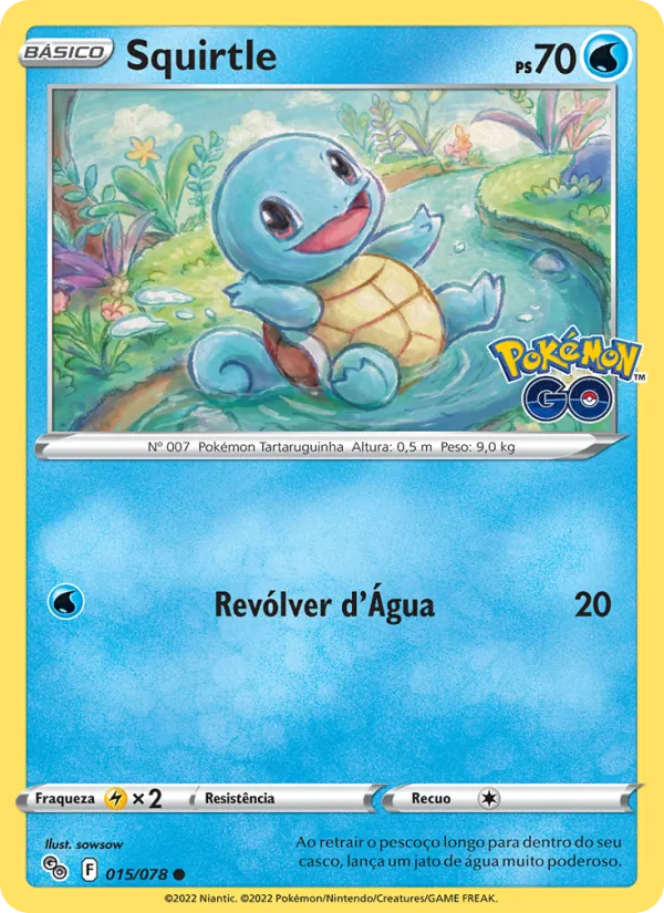 Squirtle Pokémon GO 015/78