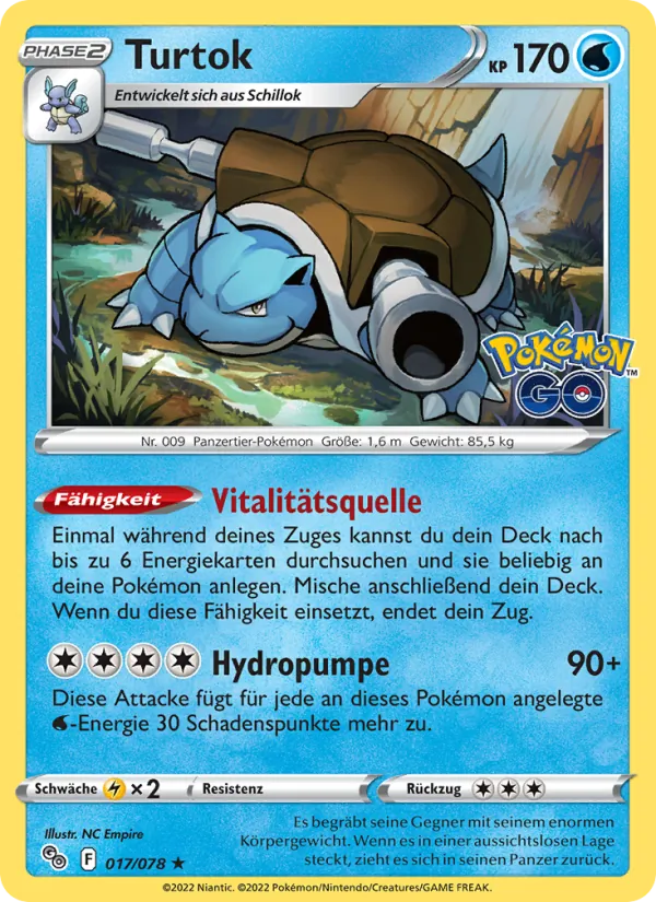 Turtok Pokémon GO 017/78