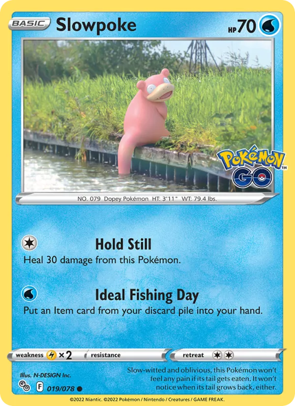 Slowpoke Pokémon GO 019/78