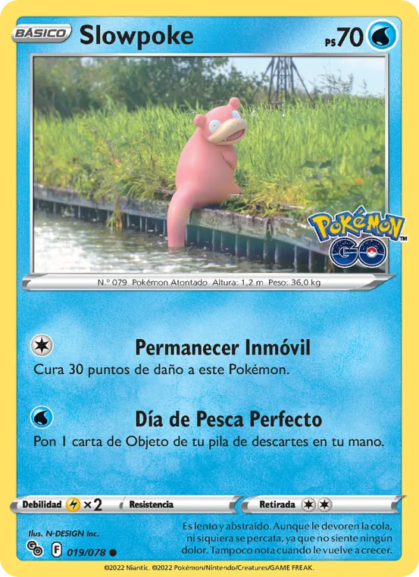 Slowpoke Pokémon GO 019/78