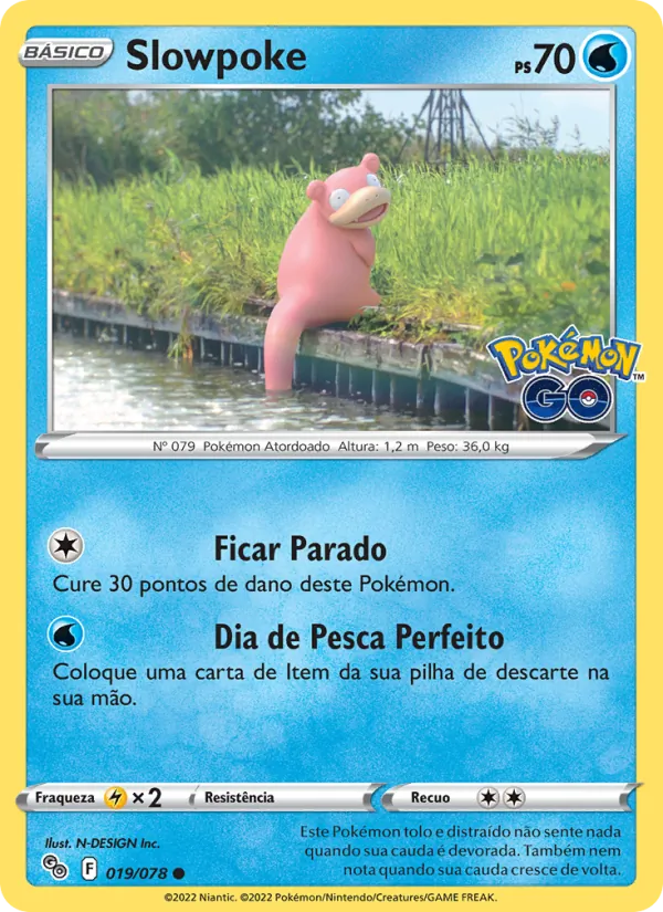 Slowpoke Pokémon GO 019/78
