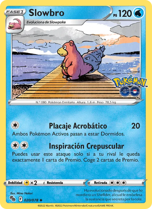Slowbro Pokémon GO 020/78
