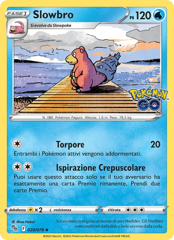 Slowbro Pokémon GO 020/78