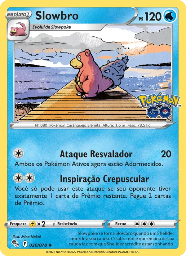 Slowbro Pokémon GO 020/78