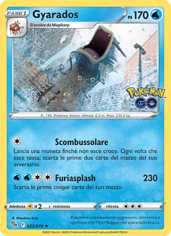 Gyarados Pokémon GO 022/78