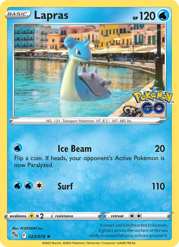 Lapras Pokémon GO 023/78