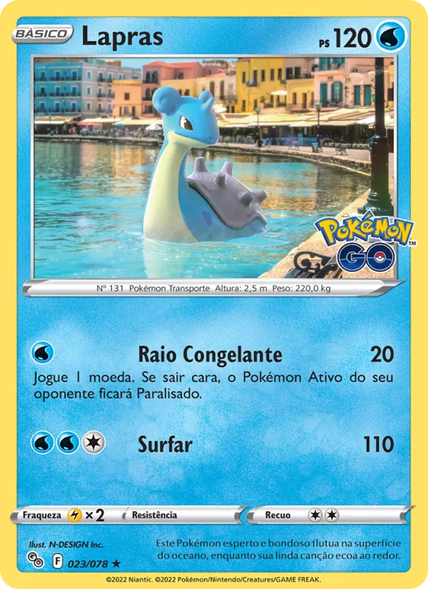 Lapras Pokémon GO 023/78