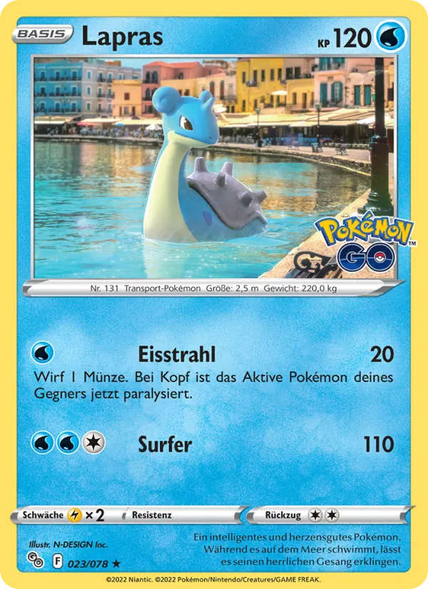 Lapras Pokémon GO 023/78
