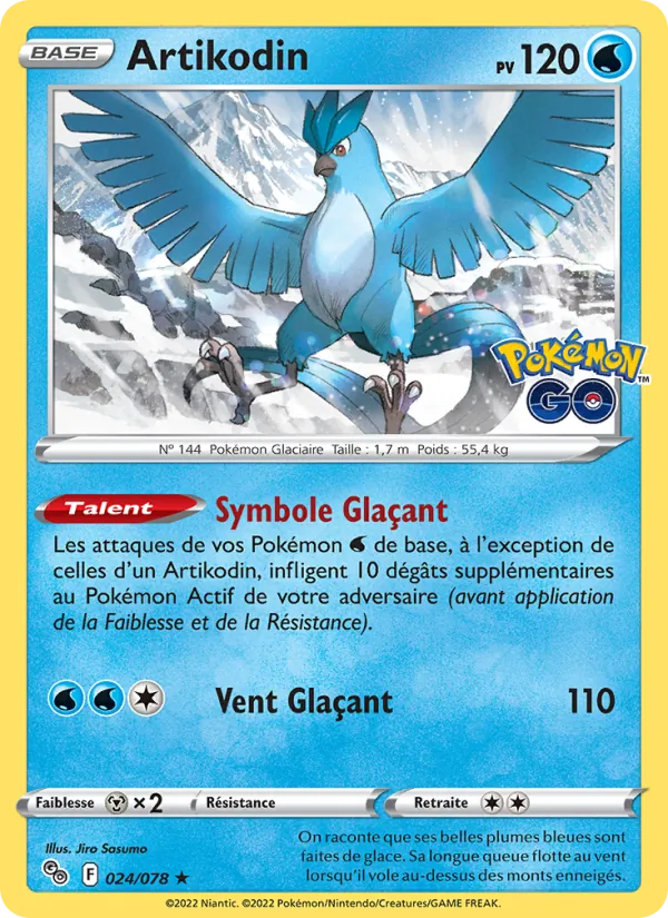 Artikodin Pokémon GO 024/78