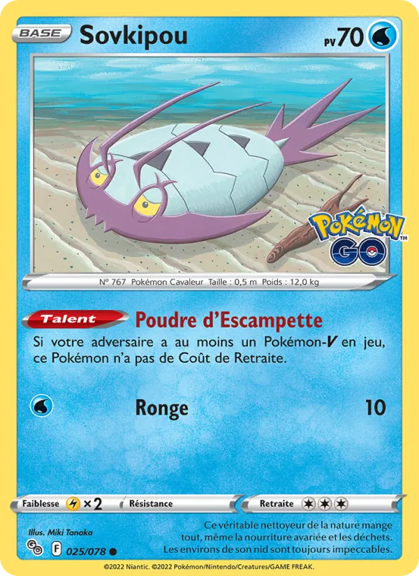 Sovkipou Pokémon GO 025/78