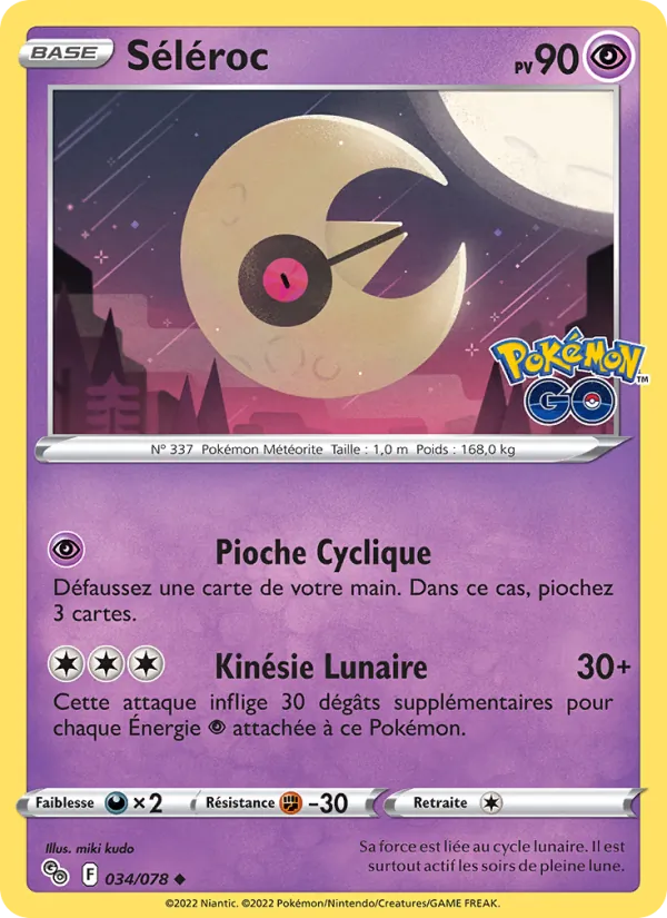 Séléroc Pokémon GO 034/78