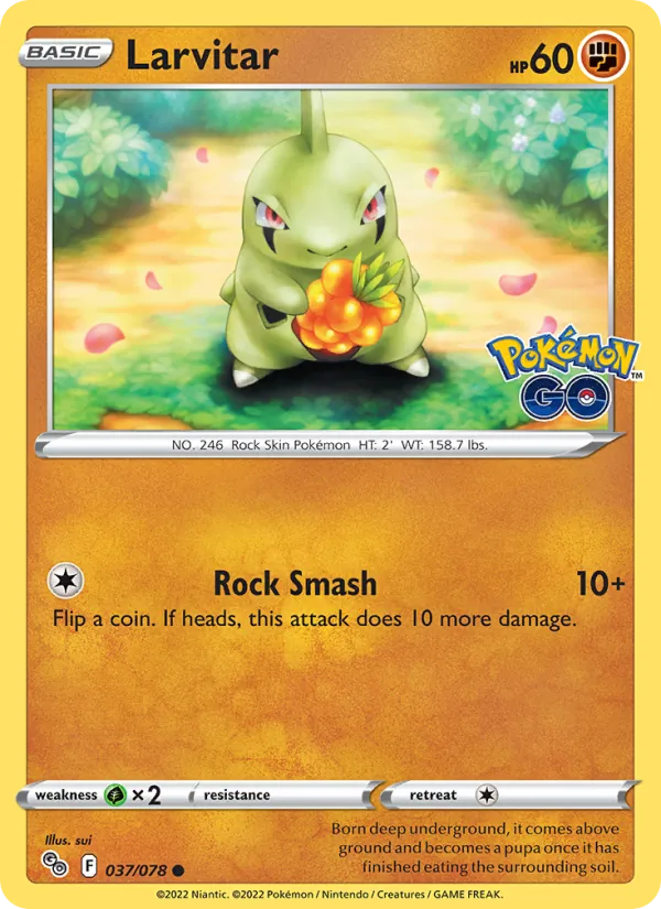 Larvitar Pokémon GO 037/78