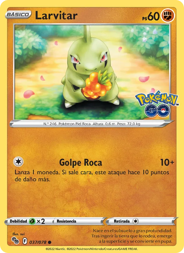 Larvitar Pokémon GO 037/78