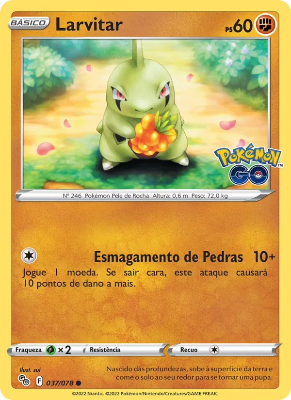 Larvitar Pokémon GO 037/78