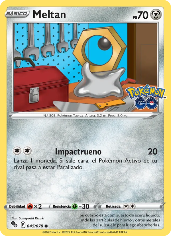 Meltan Pokémon GO 045/78