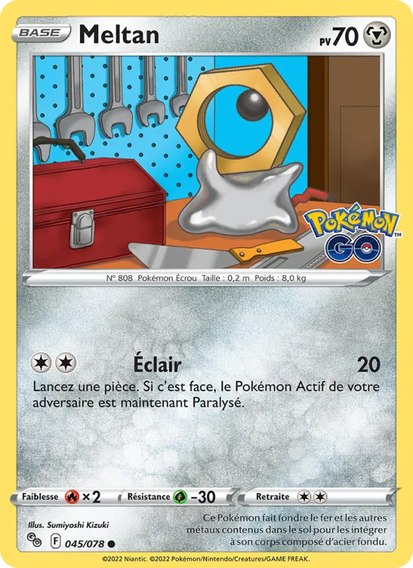 Meltan Pokémon GO 045/78