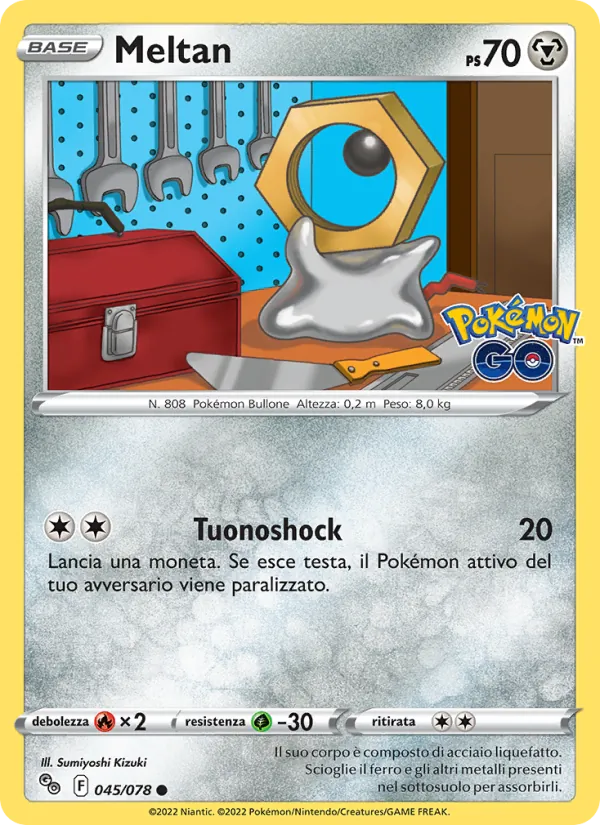 Meltan Pokémon GO 045/78