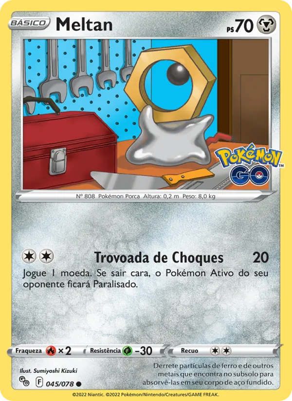 Meltan Pokémon GO 045/78