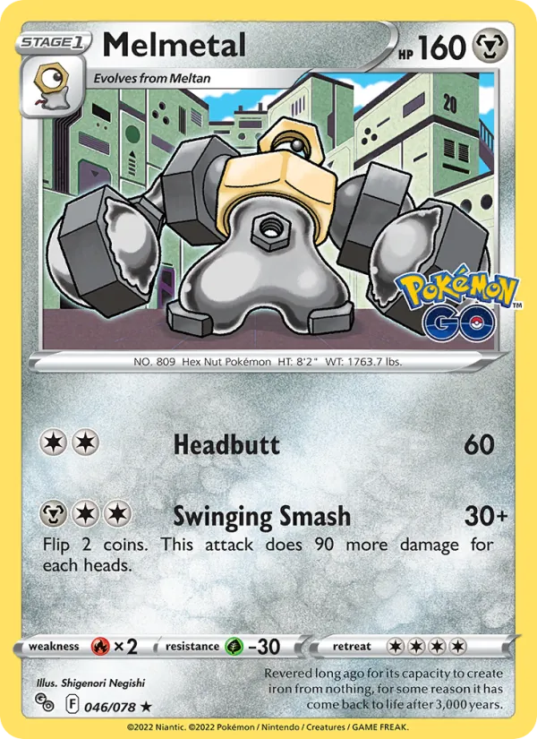 Melmetal Pokémon GO 046/78