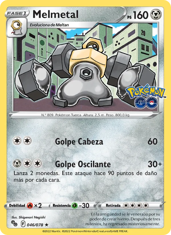 Melmetal Pokémon GO 046/78