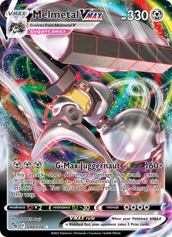 Melmetal VMAX Pokémon GO 048/78