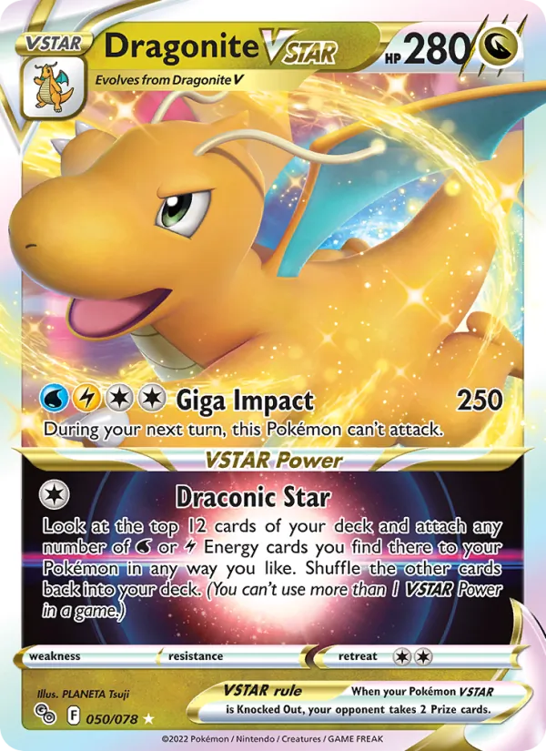 Dragonite VSTAR Pokémon GO 050/78