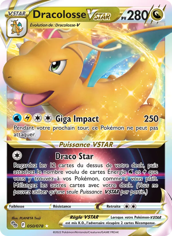 Dracolosse VSTAR Pokémon GO 050/78