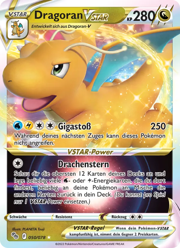 Dragoran VSTAR Pokémon GO 050/78