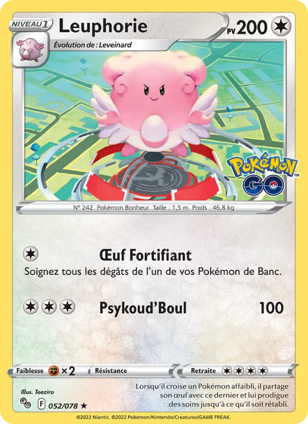 Leuphorie Pokémon GO 052/78