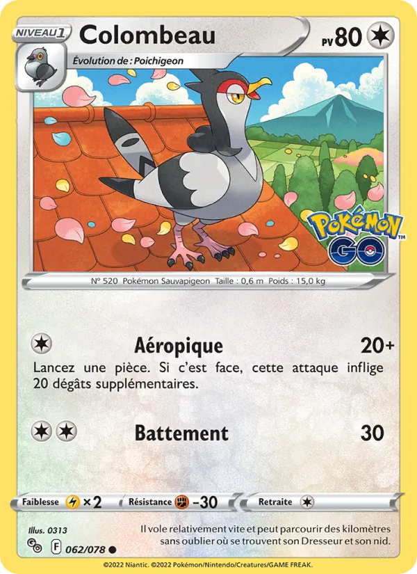 Colombeau Pokémon GO 062/78