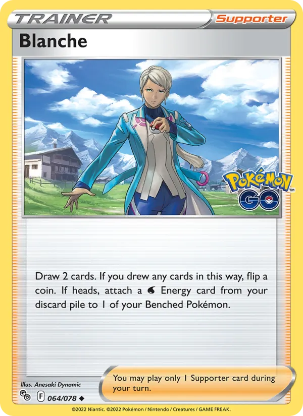 Blanche Pokémon GO 064/78