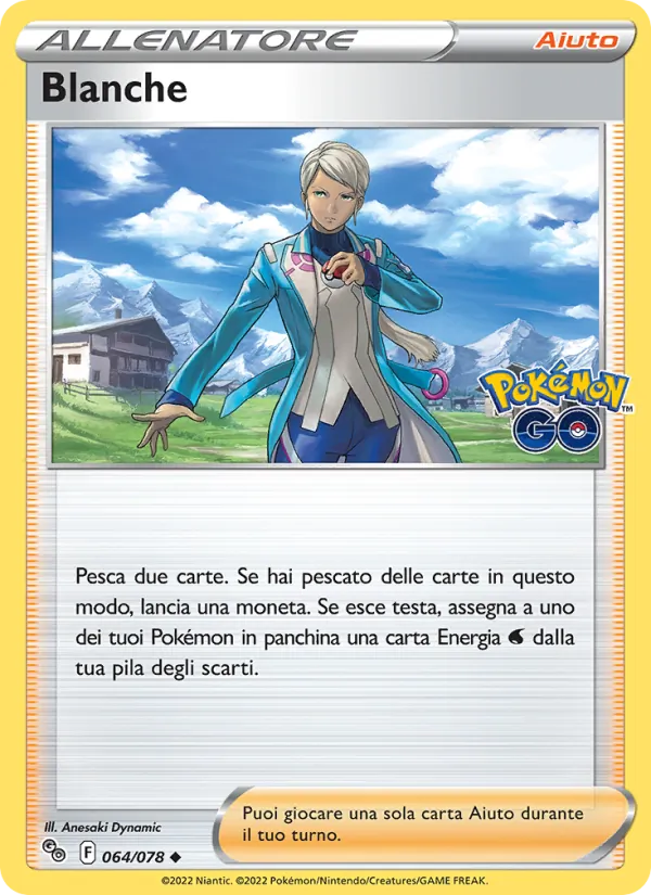 Blanche Pokémon GO 064/78