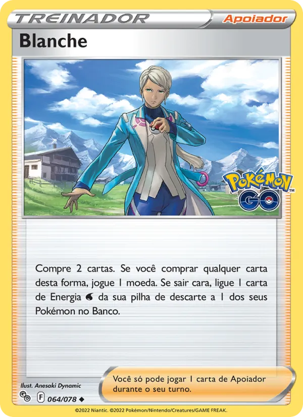 Blanche Pokémon GO 064/78