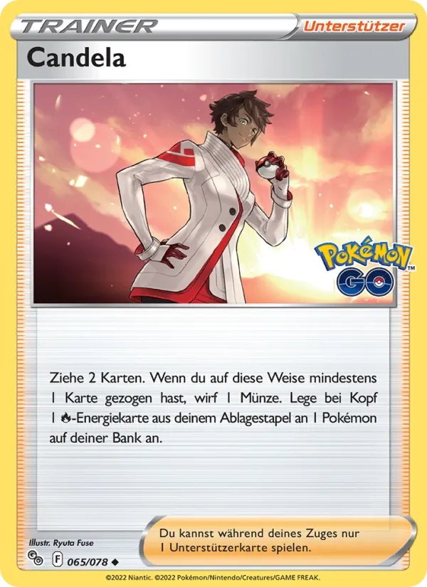 Candela Pokémon GO 065/78