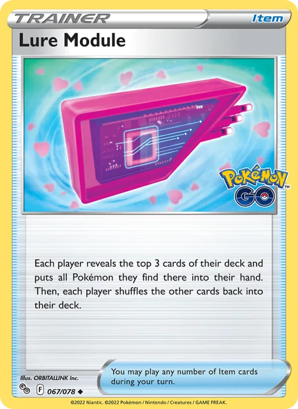 Lure Module Pokémon GO 067/78
