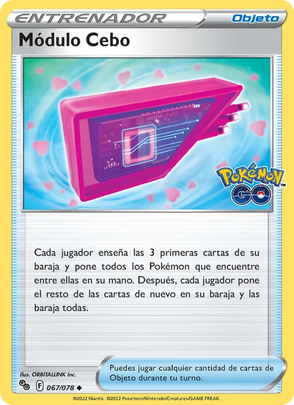 Módulo Cebo Pokémon GO 067/78