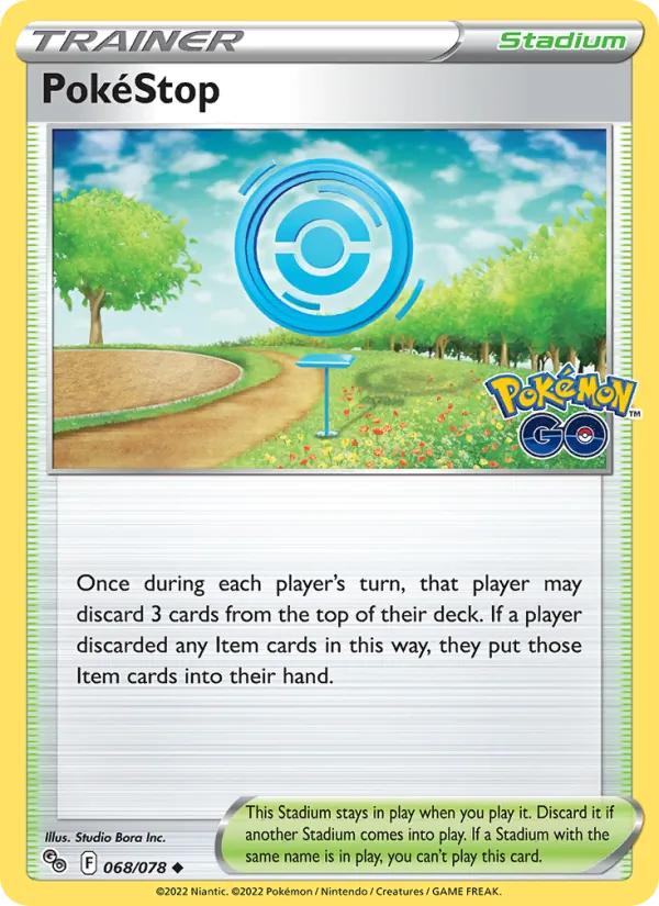 PokéStop Pokémon GO 068/78