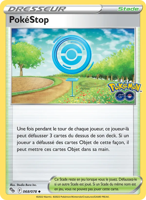 PokéStop Pokémon GO 068/78