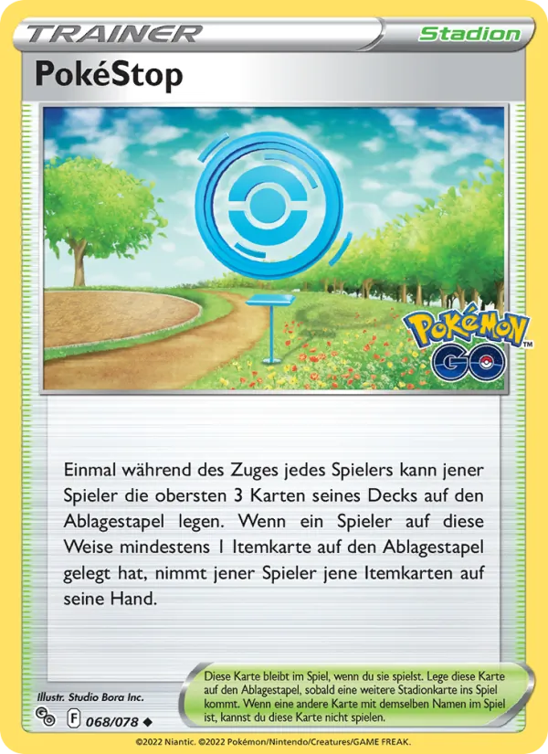 PokéStop Pokémon GO 068/78