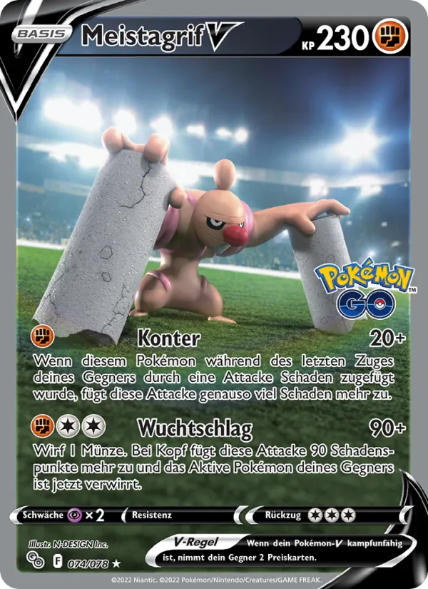 Meistagrif V Pokémon GO 074/78