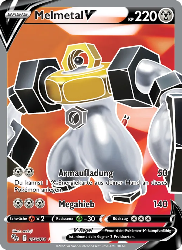 Melmetal V Pokémon GO 075/78