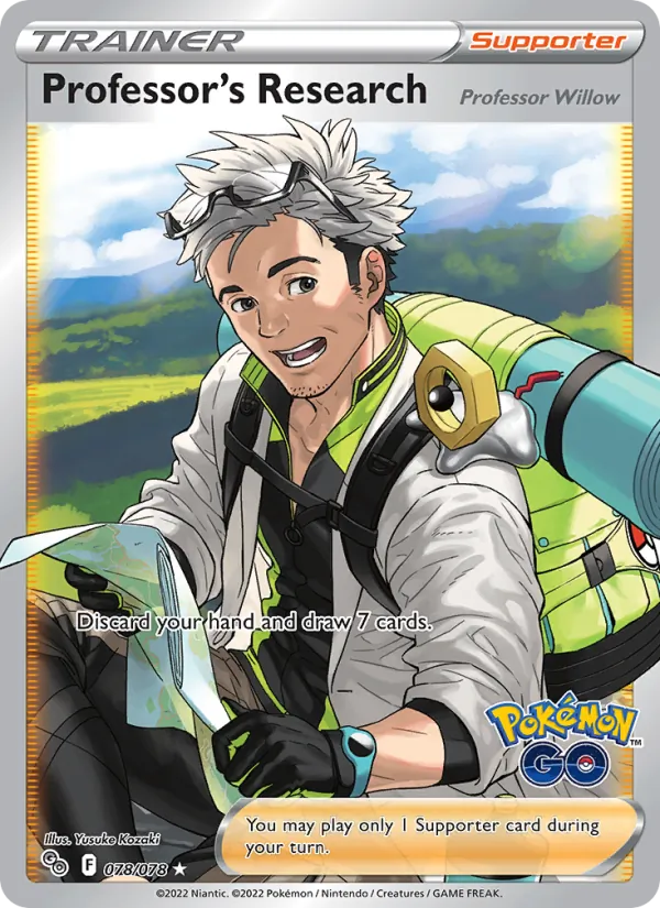 Professor's Research Pokémon GO 078/78