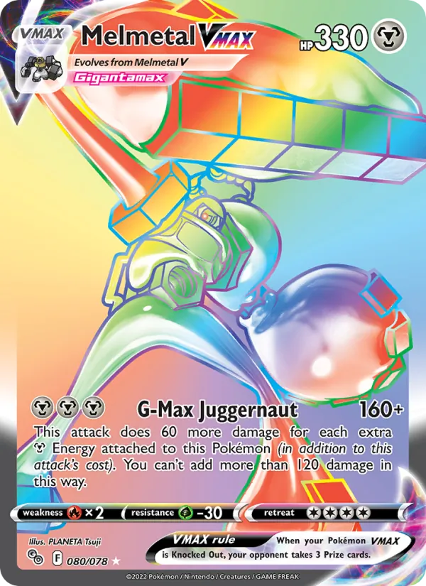 Melmetal VMAX Pokémon GO 080/78