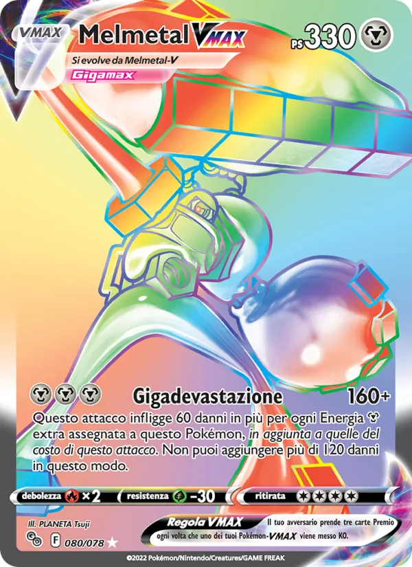 Melmetal VMAX Pokémon GO 080/78