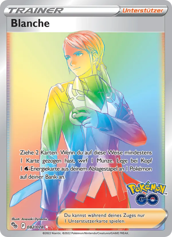 Blanche Pokémon GO 082/78