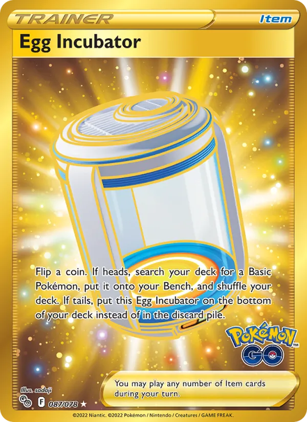 Egg Incubator Pokémon GO 087/78