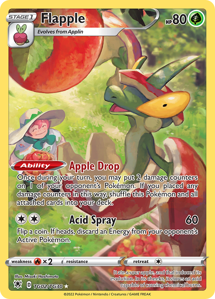 Flapple Astral Radiance Trainer Gallery TG02/30