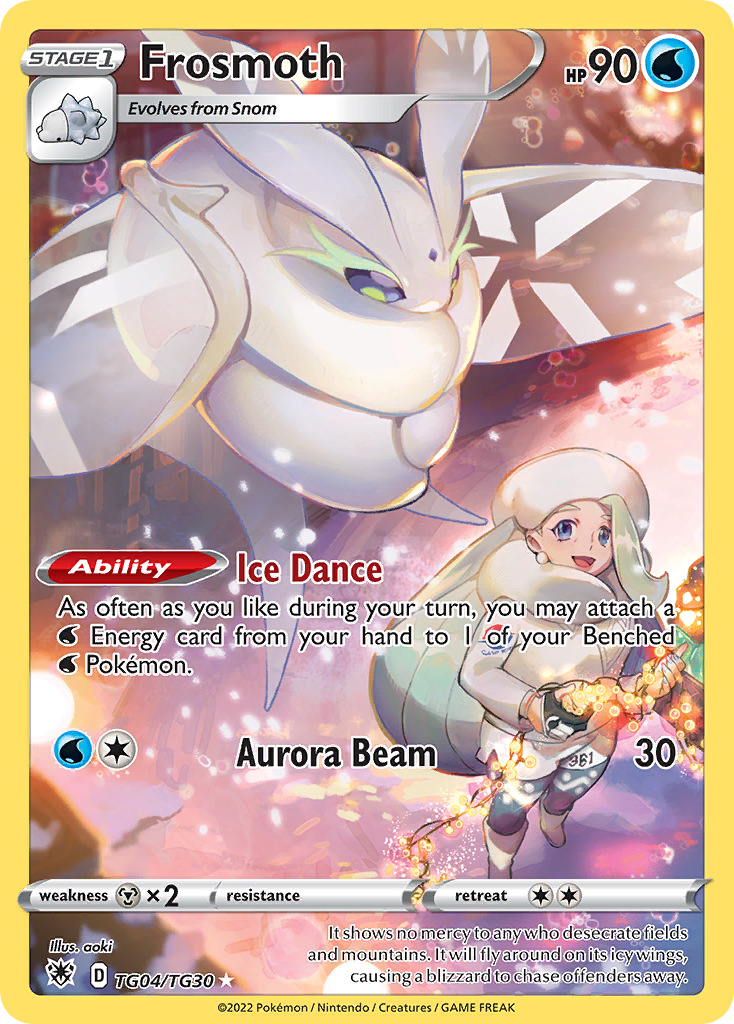 Frosmoth Astral Radiance Trainer Gallery TG04/30