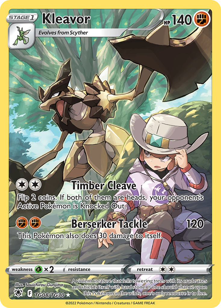 Kleavor Astral Radiance Trainer Gallery TG08/30